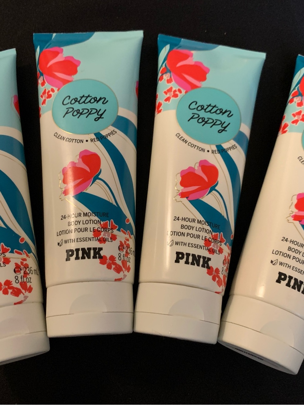 Bath and body lotion bundle of 4